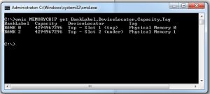 Get Memory Configuration