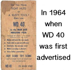WD 40 Good Stuff