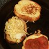 Spaghetti Grill Cheese Samiches