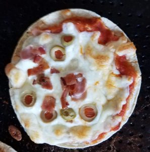 Corn Tortilla Pizza