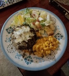 Stuffed Mushroom Dinner